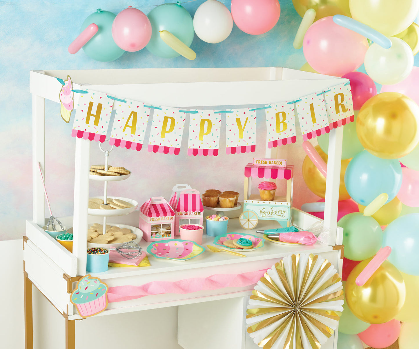 Bakery Cart Treat Stand Centerpiece