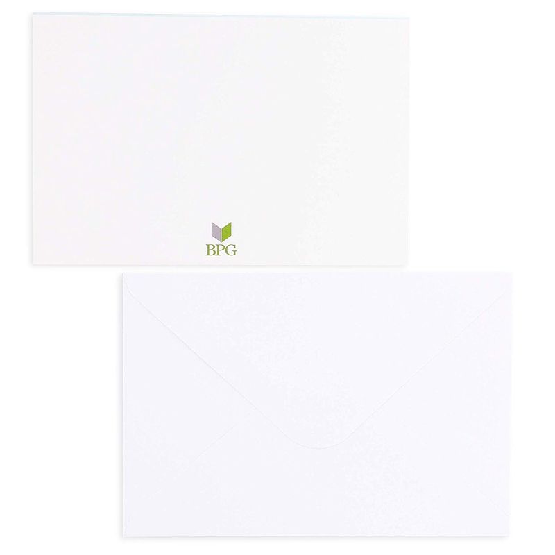 Blank Thank You Cards with White Envelopes, Striped Design (4 x 6 In, 12 Pack)